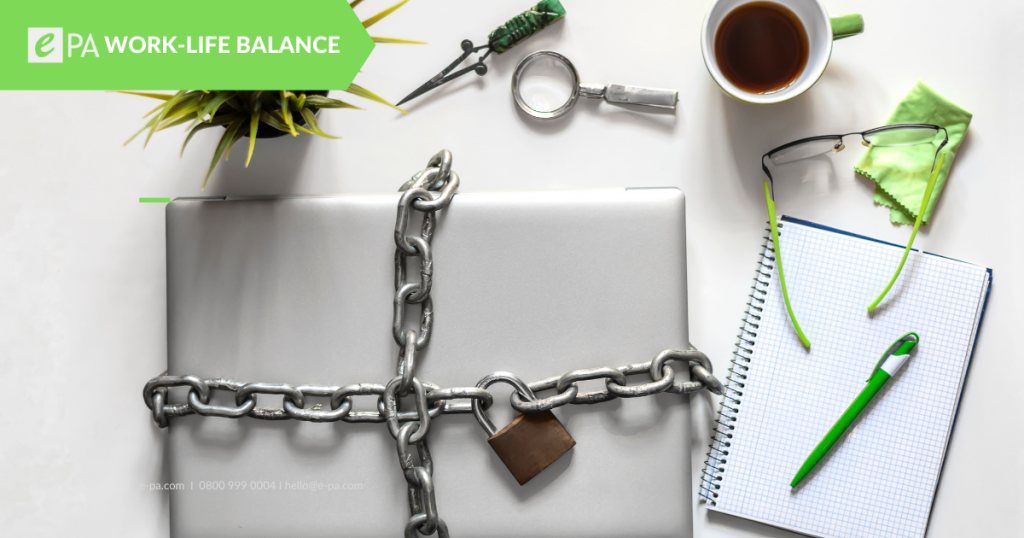 e-PA digital detox breaks. Telephone Answering Service